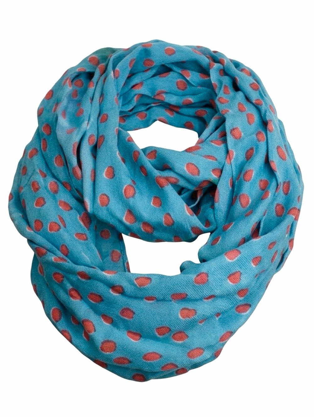 🆕 KATE SPADE • Leopard Dot Infinity Scarf Take A Walk On The Wild Side